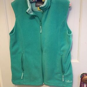 Cabela’s fleece vest, size S